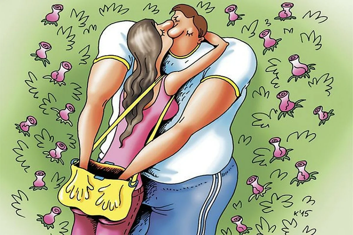 карикатуры на мужчин и женщин. анжелика джерих. девочка про мужа. джил элвгрен пин ап. радостные высказывания.