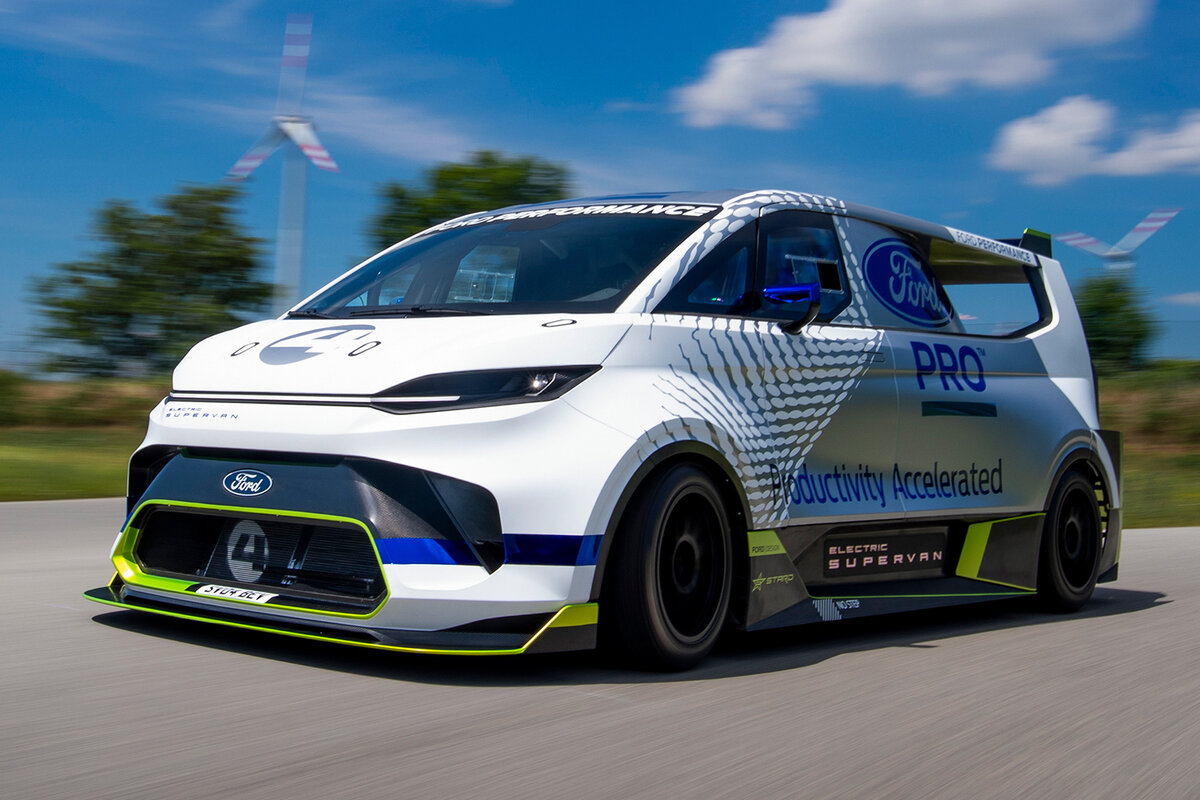 ford pro electric supervan