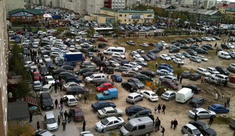 Хотели бы погулять в таком районе? 