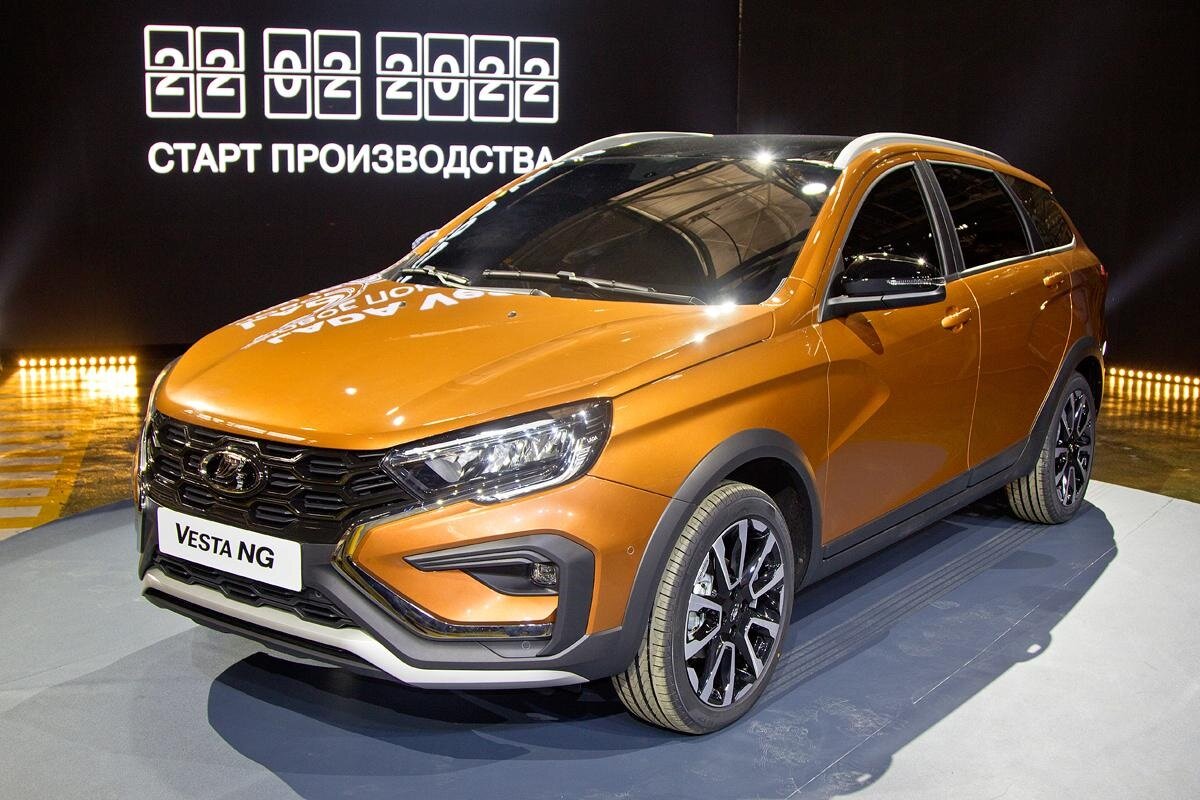 Новая Лада Веста кросс 2022