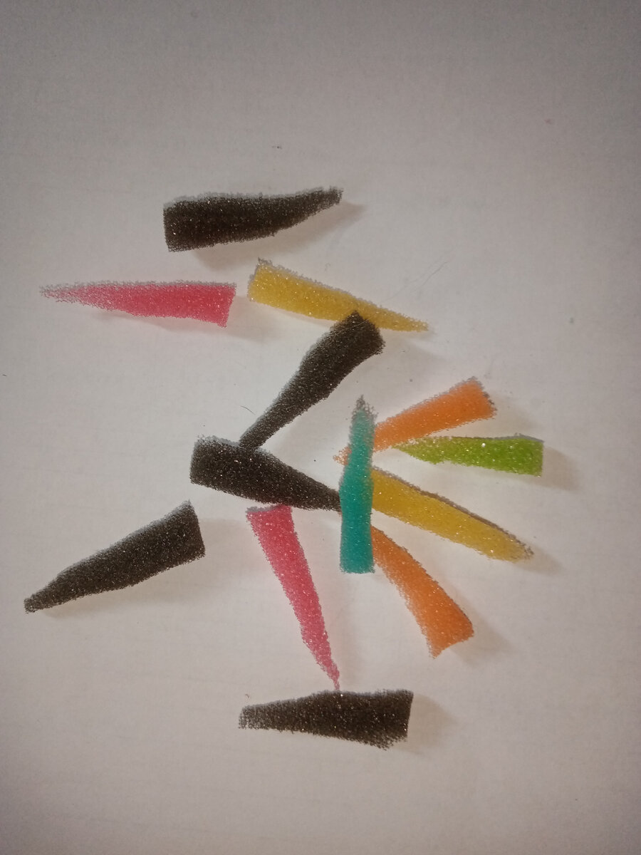 Поролоновые морковки