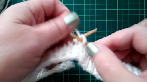 Ровная резинка 1х1 /Уроки вязания/Как связать красивую резинку 1х1 спицами для свитера