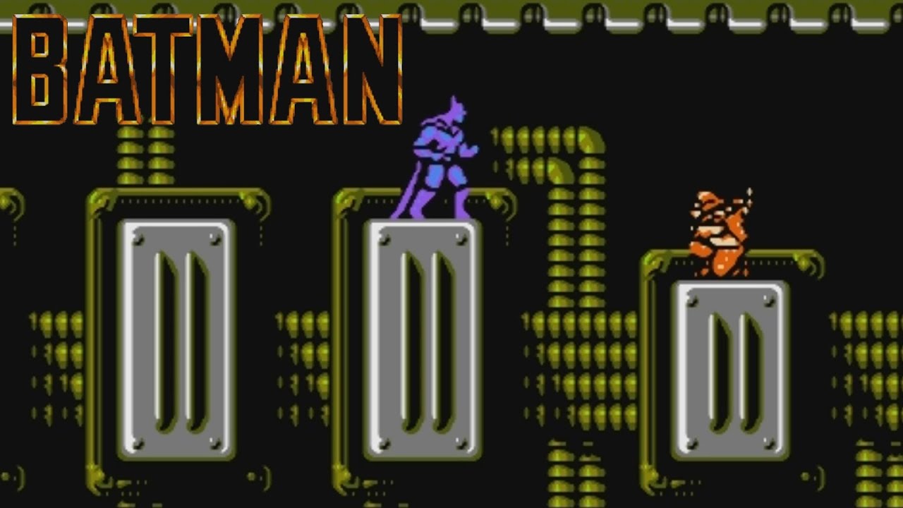 Batman - (NES Famicom Dendy 8bit) - Полное прохождение первого Бетмэна на  Денди без комментариев без потери жизней