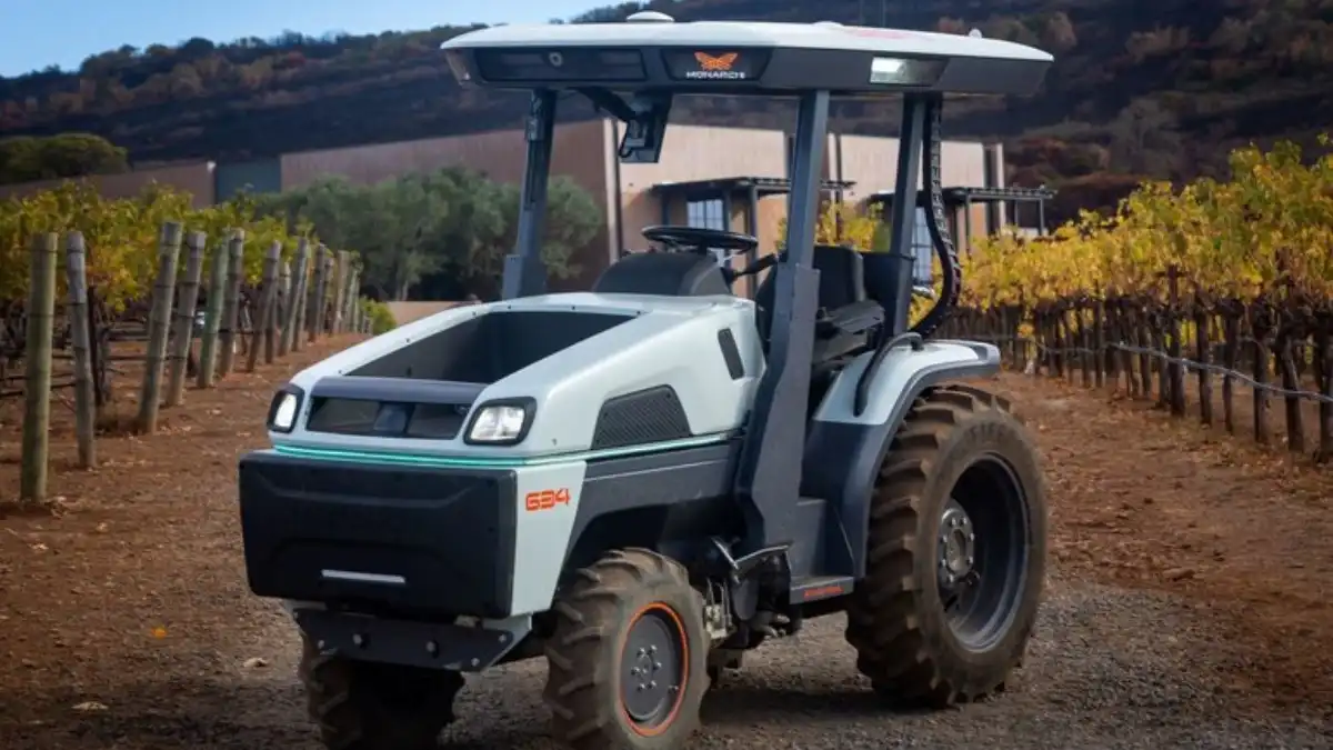 Фото: Monarch Tractor. Первый в мире полностью автономный электрический Monarch Tractor
