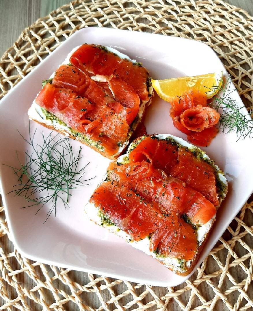 Рецепт быстрого завтрака: тосты с песто