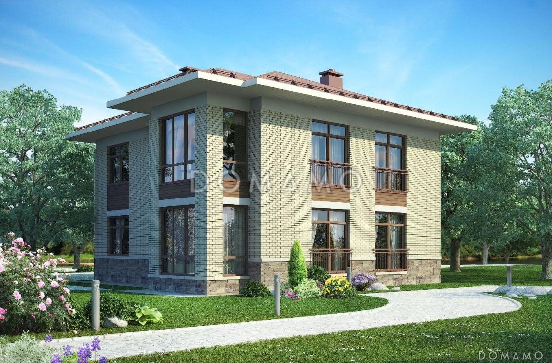 Проект D689 — вид со стороны гостиной 