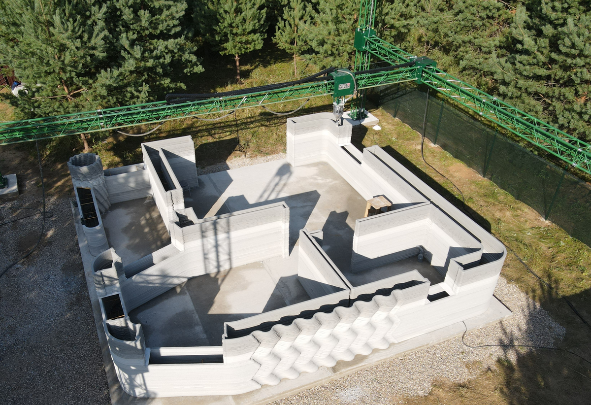 Поселок напечатанный на 3d-принтере ярославская область. Дом напечатанный на 3d принтере в россии. 3д принтер для печати домов. 3д принтер в строительстве. 3d принтеры contour crafting.