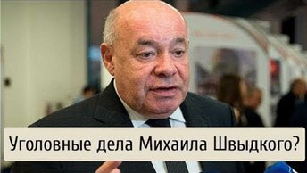 Уголовные дела Михаила Швыдкого?