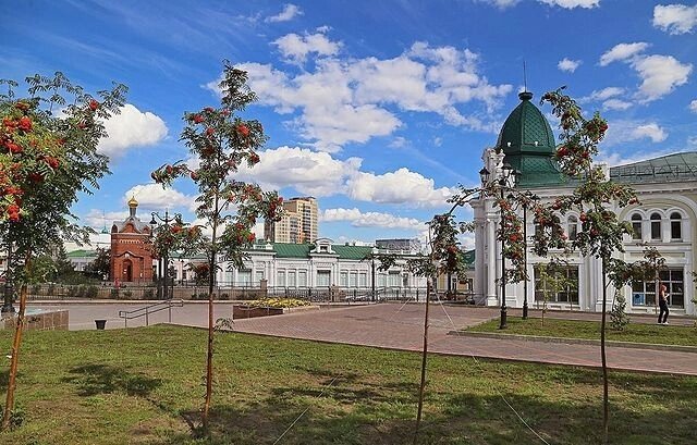 Центр города Омска 