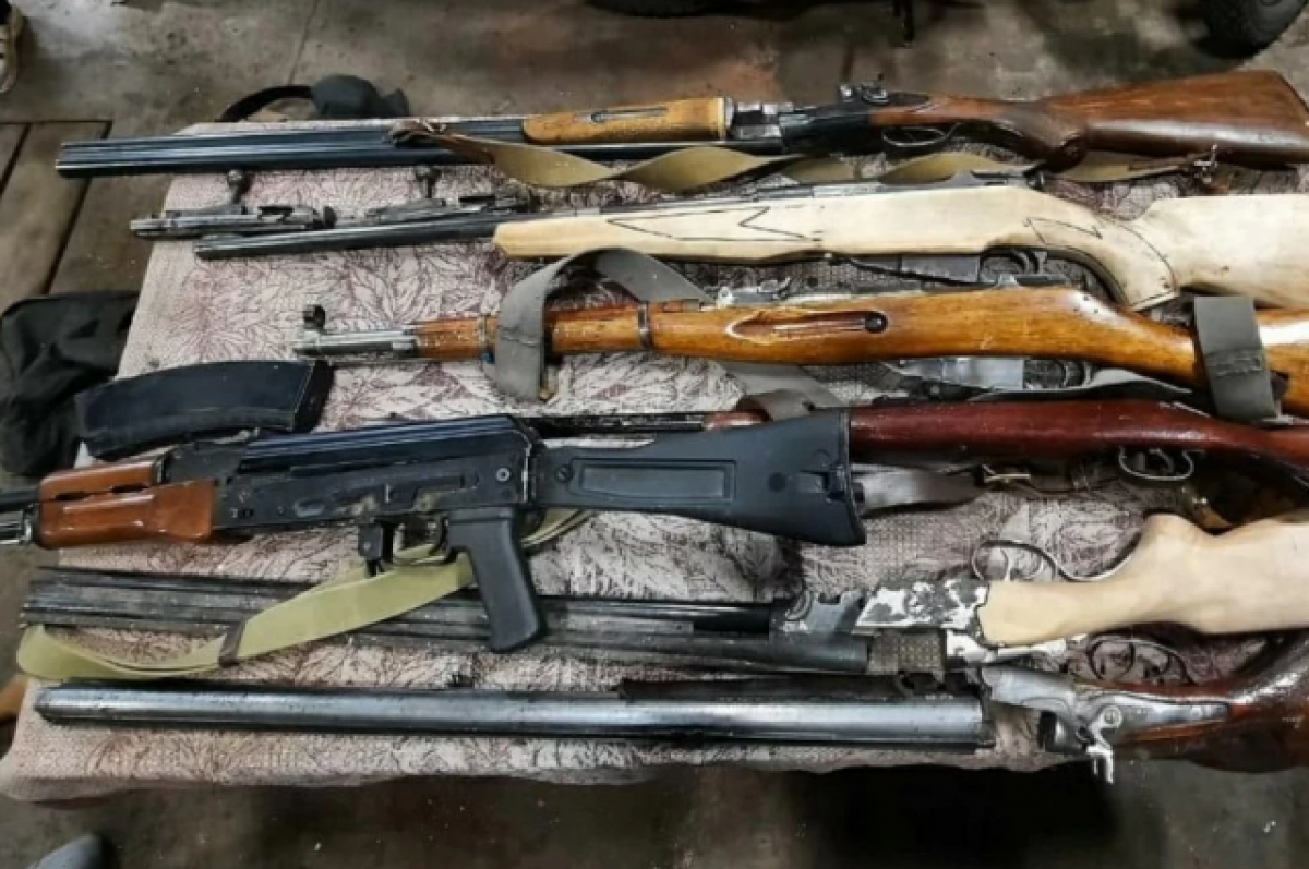    Мужчина сообщил полиции, что оружие он нашёл более десяти лет назад – в 2011 году.