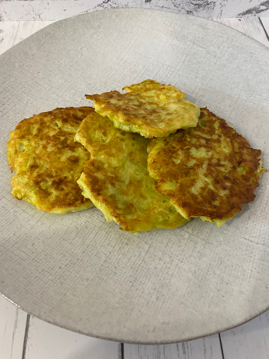 Оладья из кабачков.