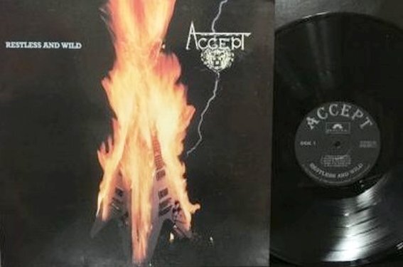 Accept «Restless and Wild», 1982 г., российский выпуск 1995 года на Polygram