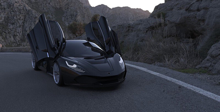 Volk' (Волк), детище главного дизайнера Marussia Motors Игоря Ермелина.