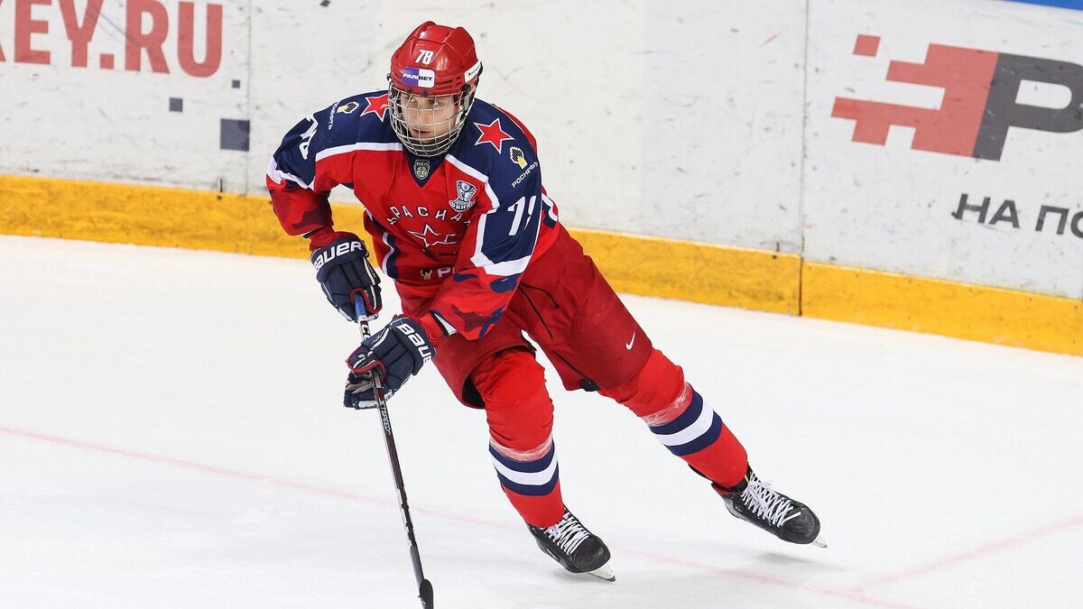    Артем Дуда© Фото : Пресс-служба ХК "Красная Армия"