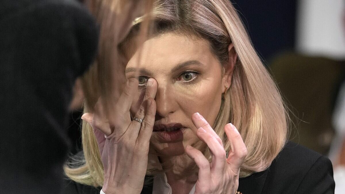    Елена Зеленская на Всемирном экономическом форуме в Давосе© AP Photo / Markus Schreiber