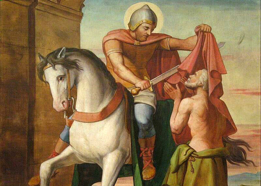 Св. Мартин и нищий