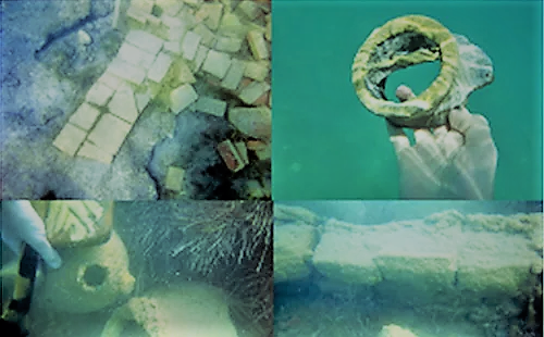 дно озера иссык куль. город чигу иссык куль. город чигу иссык куль. озеро иссык-куль дайвинг. город на дне иссык куля.