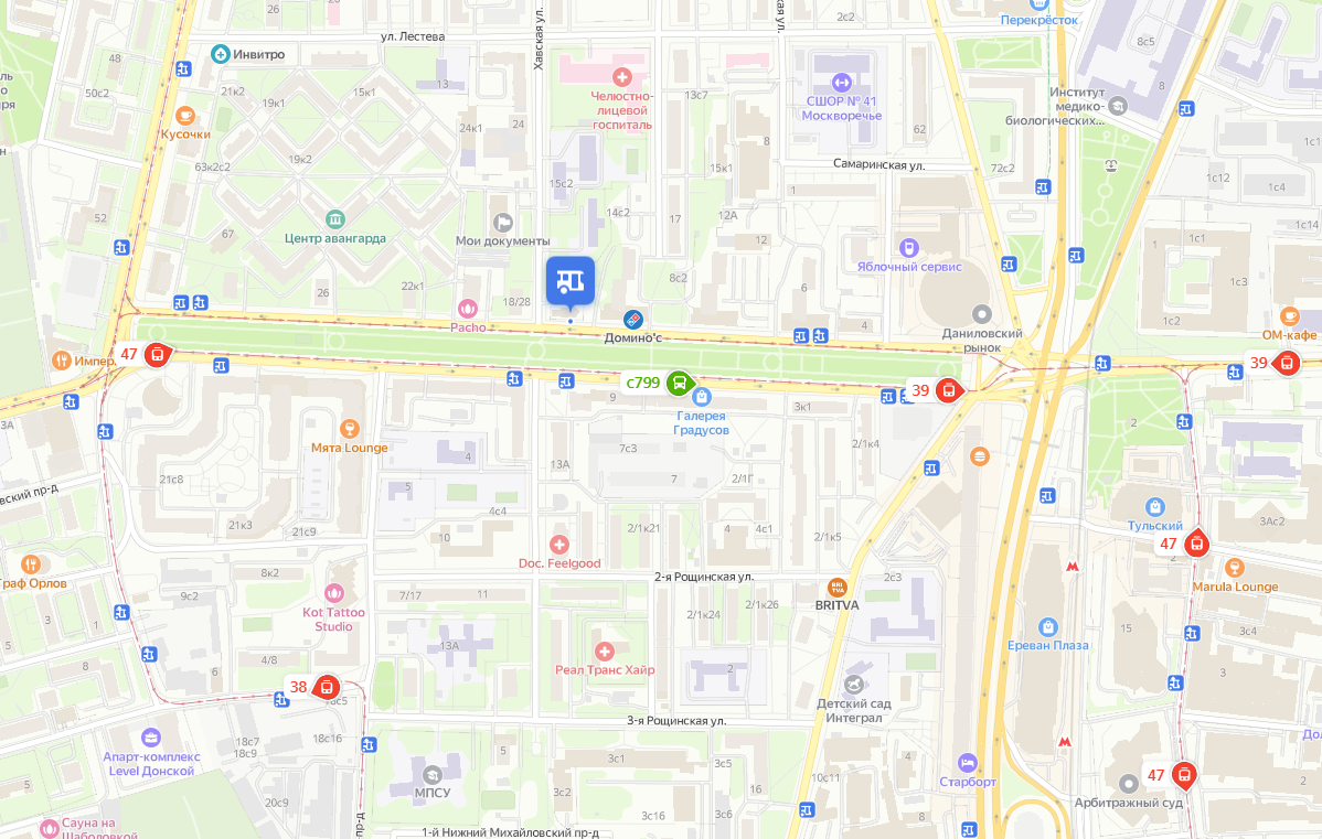 Яндекс Транспорт