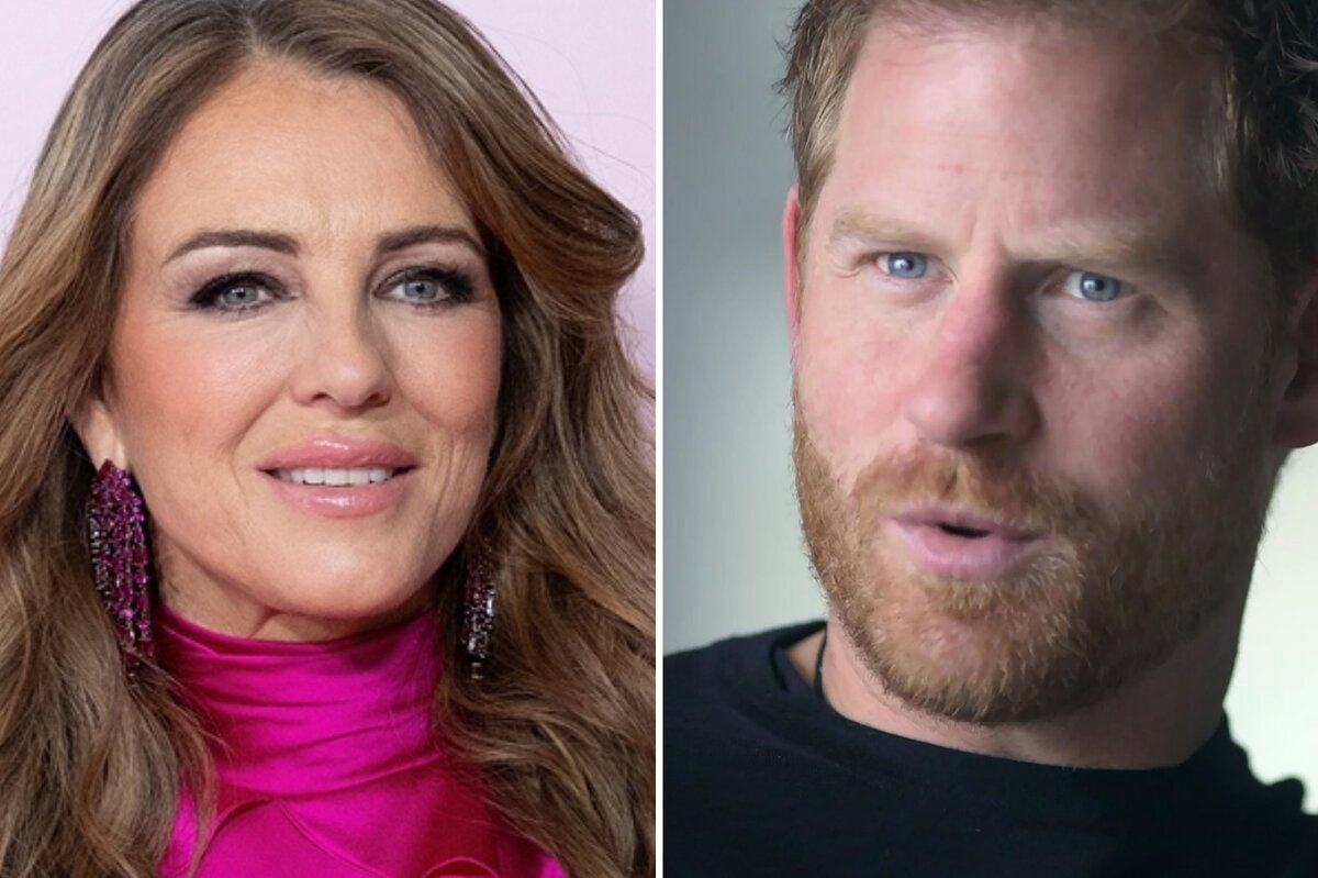     «Я не виновата!»: Элизабет Херли эмоционально высказалась о потере девственности принца Гарри