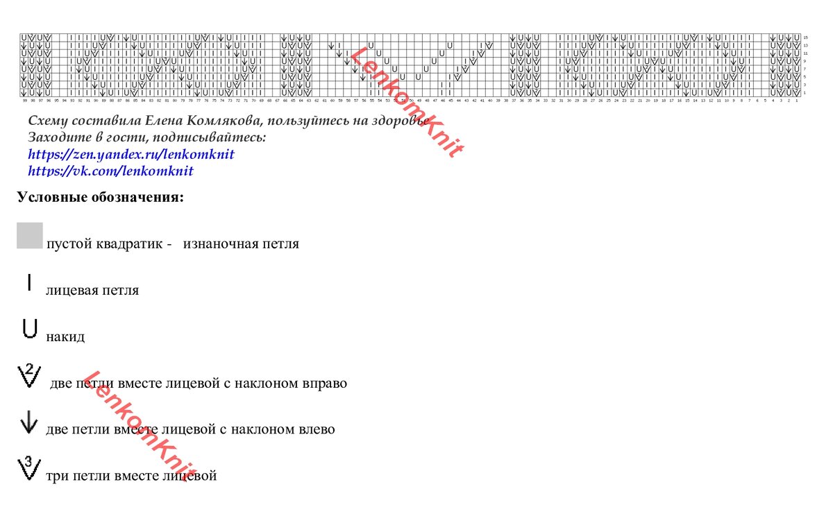 Микс вертикальных узоров