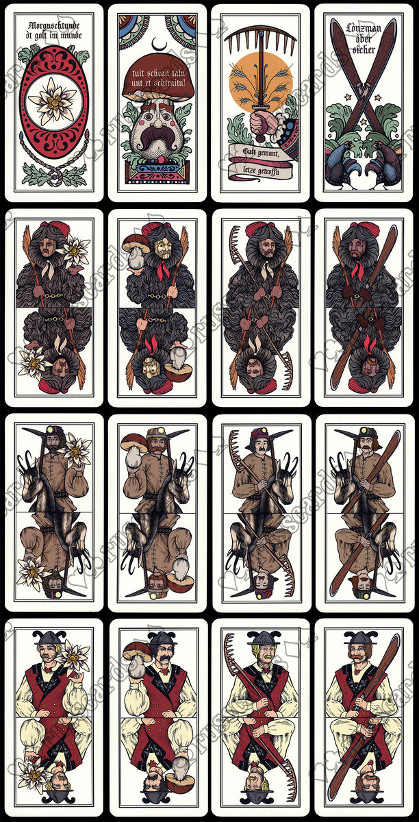 Колода LE SAPPADINE (Италия)