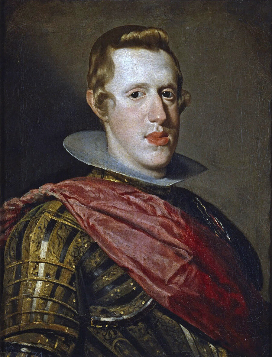 Портрет Филиппа IV в латах