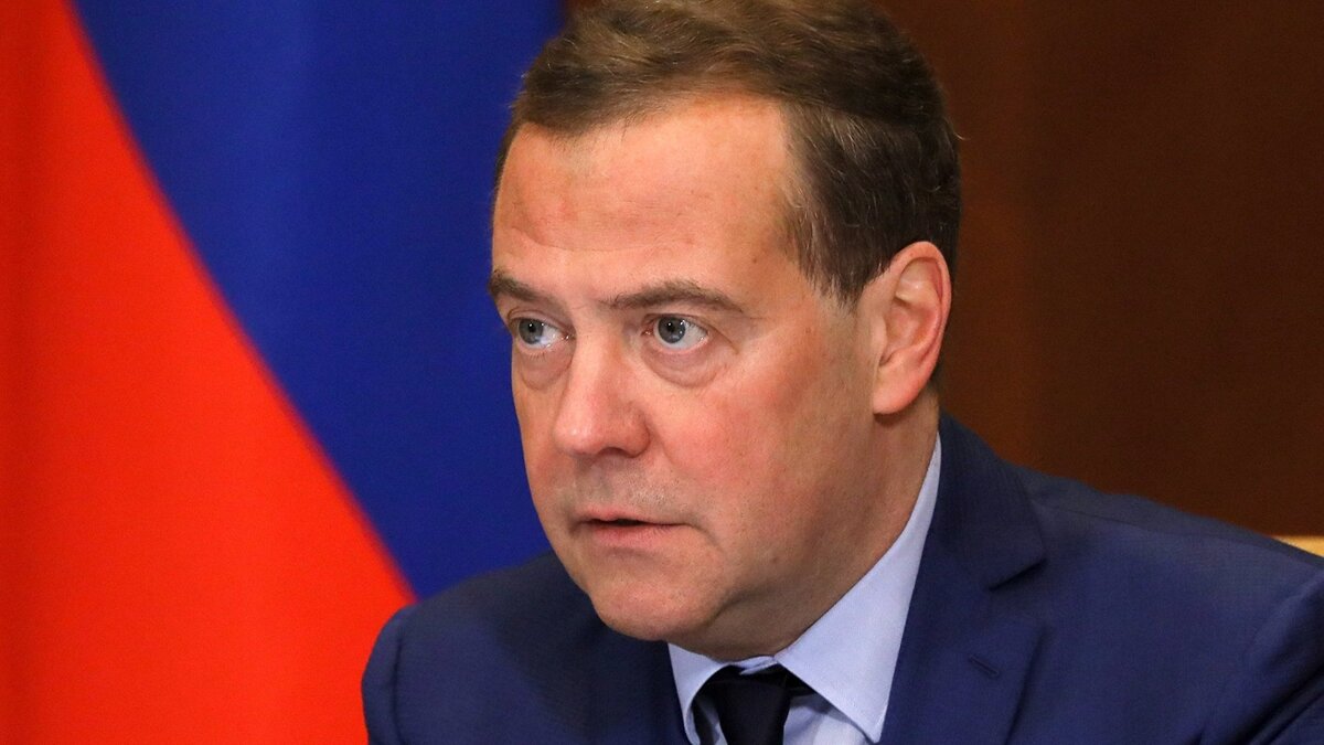    Зампред Совбеза РФ, председатель "Единой России" Д. Медведев© РИА Новости . Юлия Зырянова