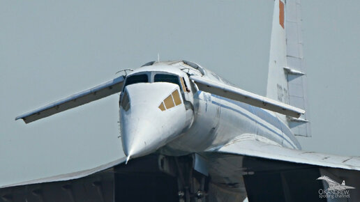 Ту-144 Сверхзвуковой. Смотрим на легенду. Сделано в СССР.