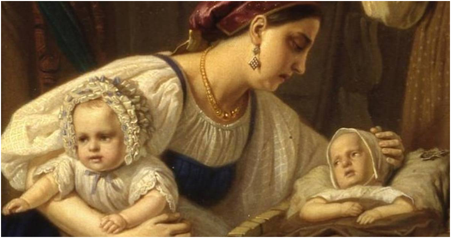 Кормилицы в средние века