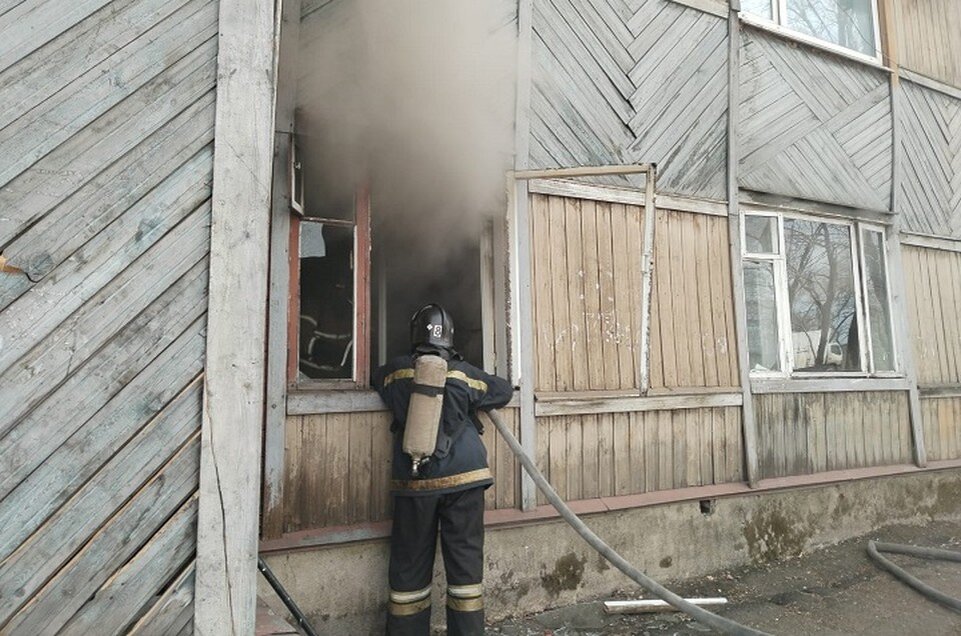    Пожарные смогли устранить огонь в короткий срок ГУ МЧС России по ЕАО