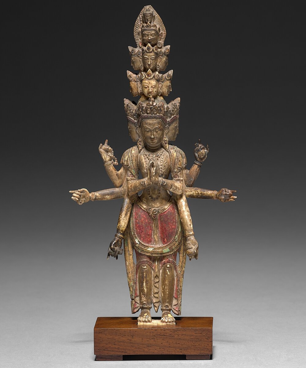 Одиннадцатиголовый Авалокитешвара
1500-1600-е годы, 21 см