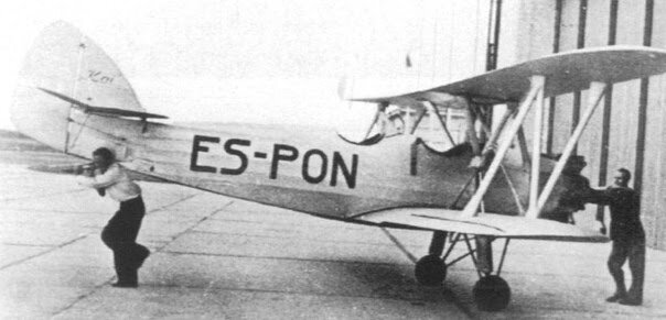 Двухместный учебный самолёт PON-1