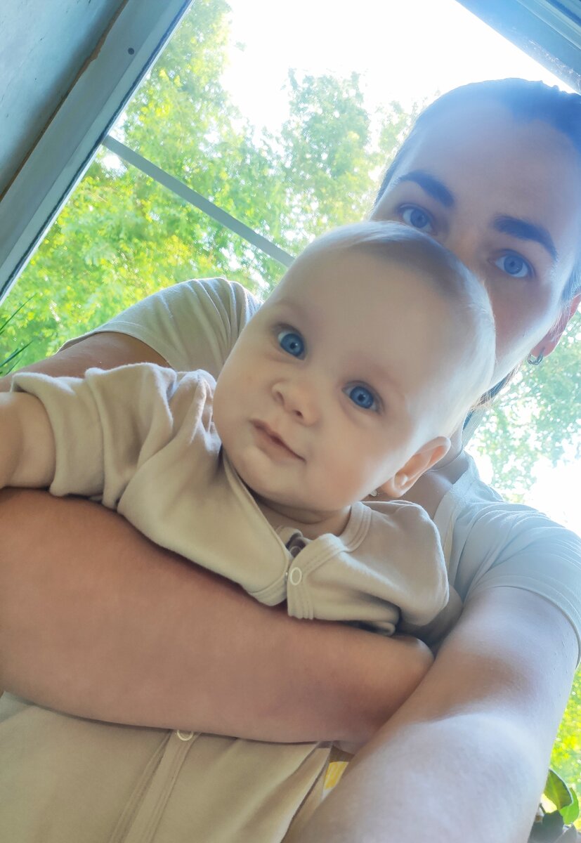 Полина Андреевна с матерью