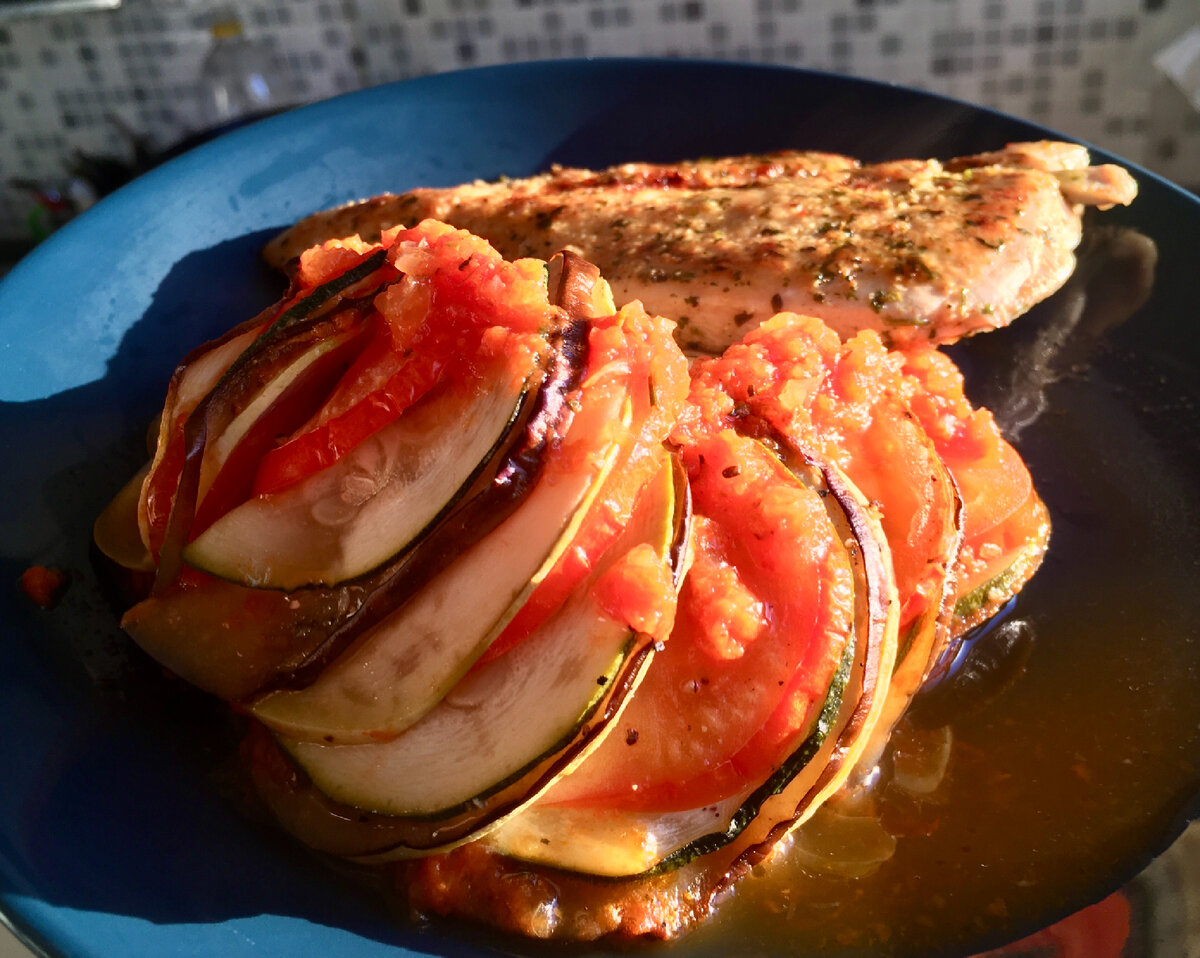 Готовое блюдо, фото автора.