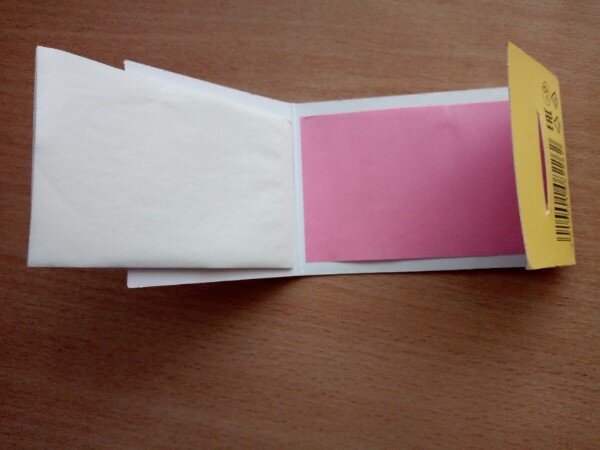 Матирующие салфетки для макияжа. Фото автора.