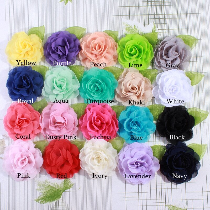 Тканевые цветы