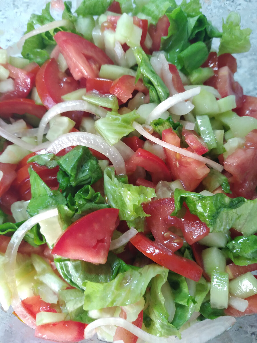 Овощной салатик