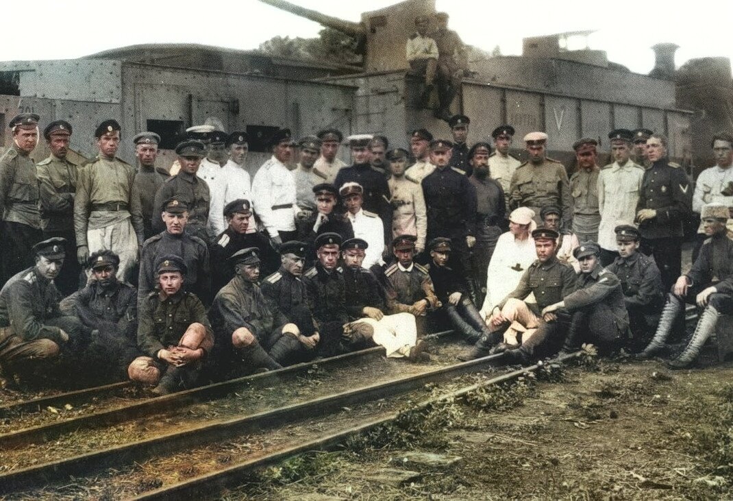 Бронепоезд «Генералъ Марковъ», период Гражданской войны.