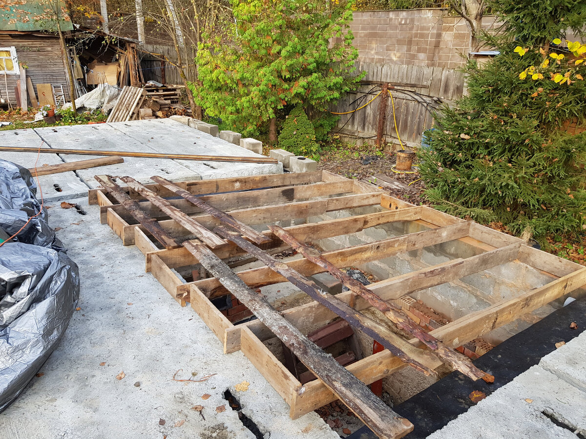 Стропила готовы