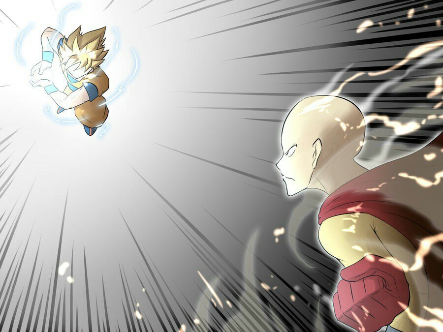 Goku ssj vs Saitama