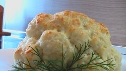 Цветная капуста под молочным соусом