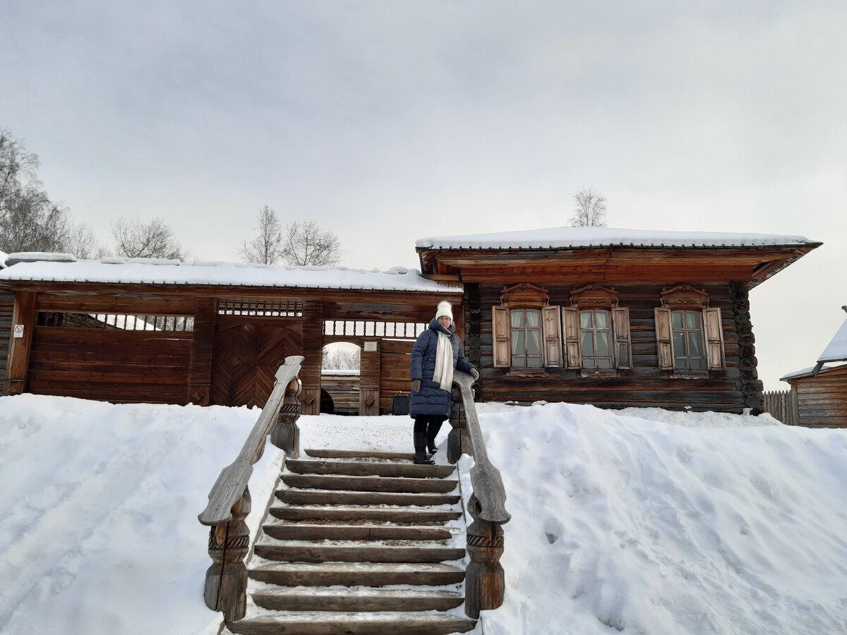 Купеческий дом. Тальцы. Февраль 2020