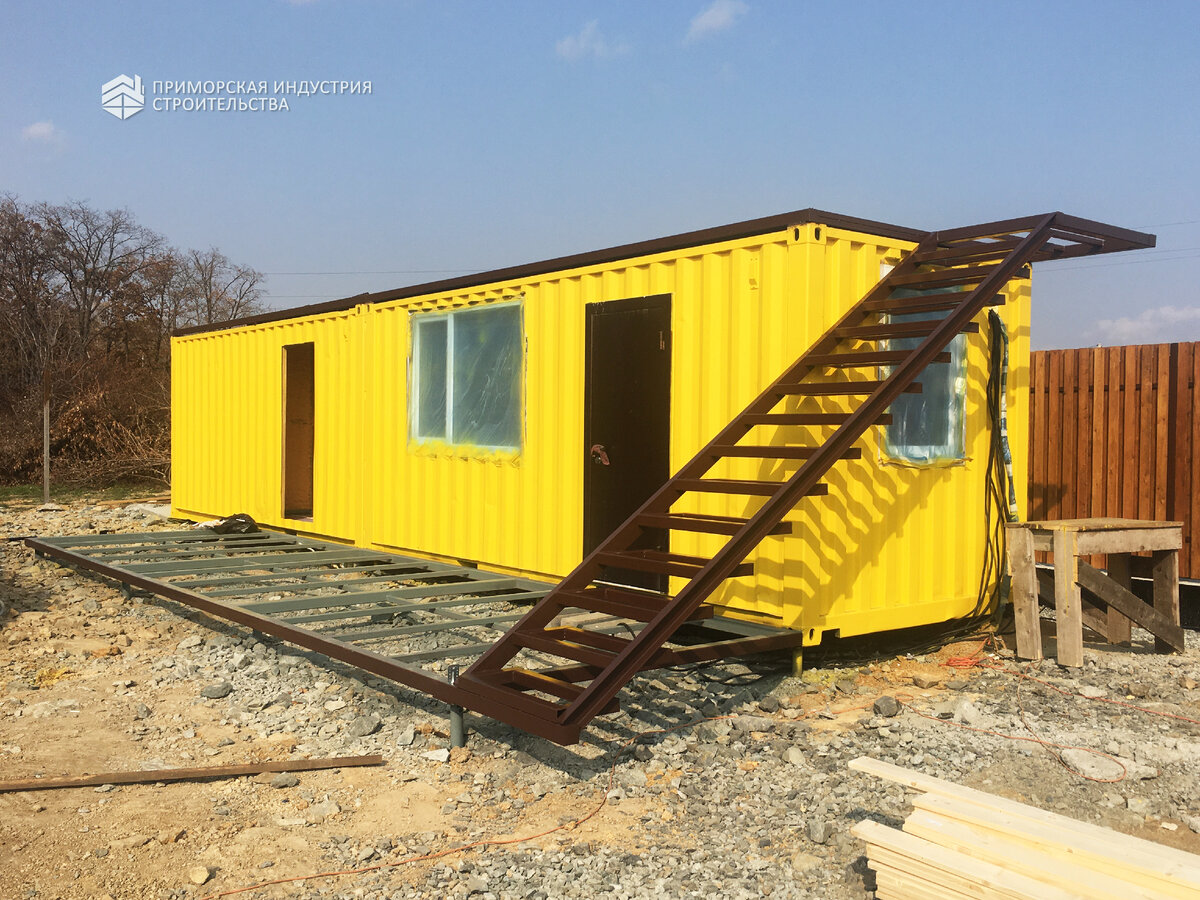 🤔 Модульный дом из контейнеров? Почему бы и нет! | Индустрия ...