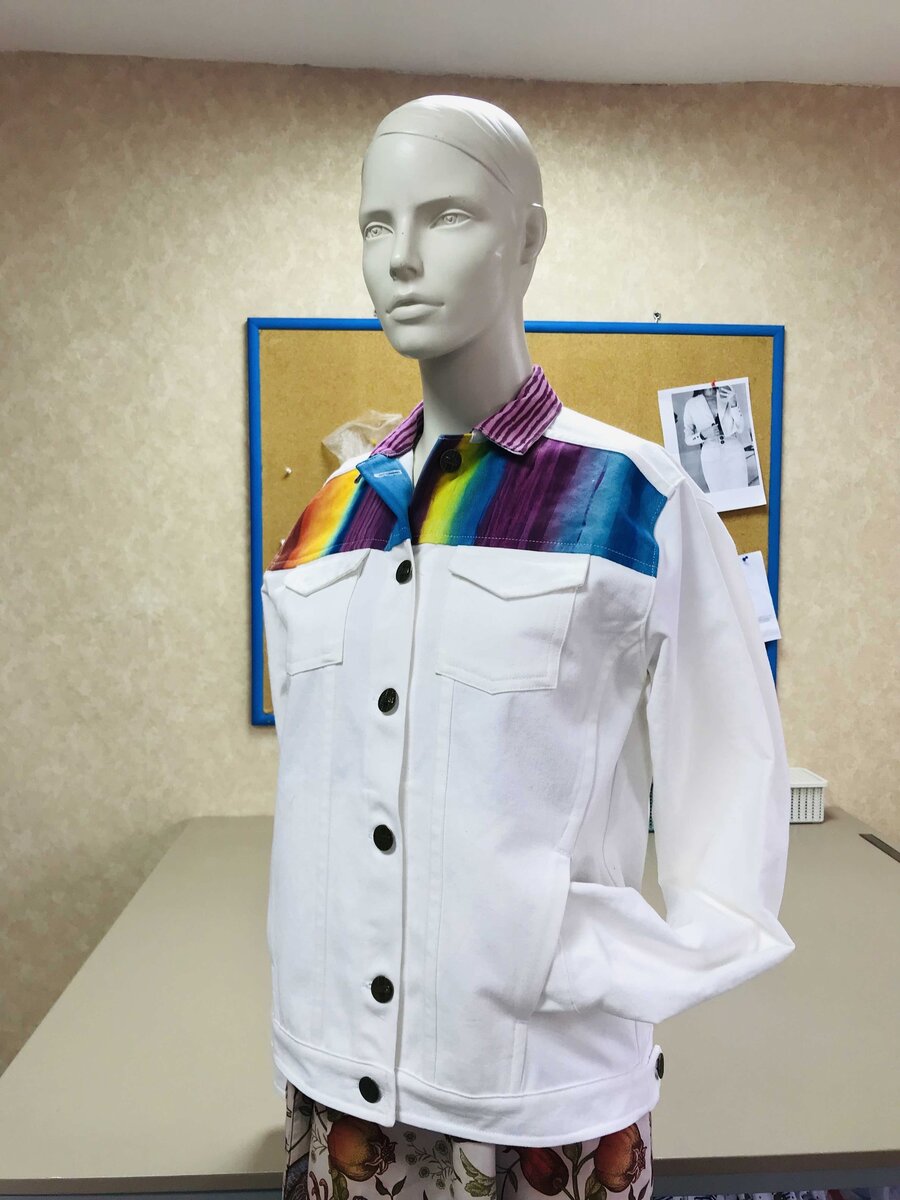 Марафон. Как сшить джинсовку.