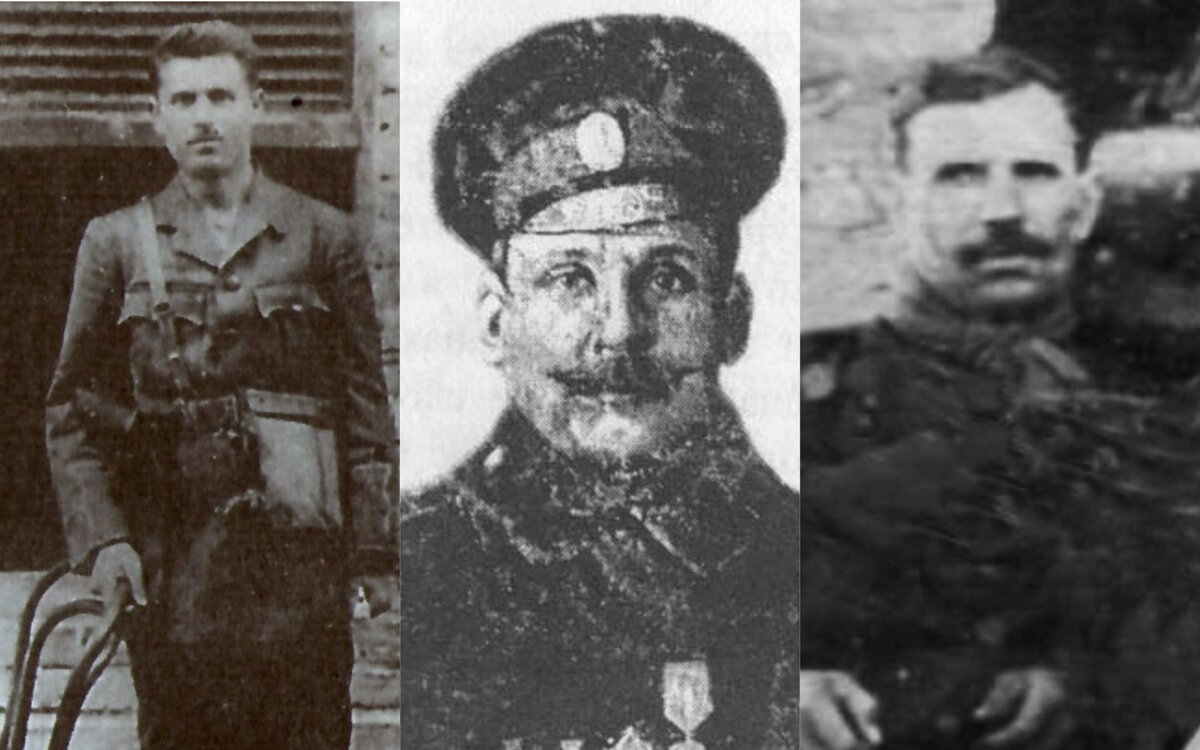 Алексей Васильевич Долинин, Пётр Михайлович Токмаков, Александр Васильевич Сапожков.