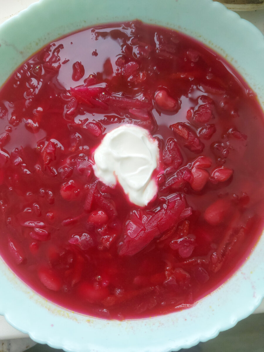 Борщ я люблю и варить и есть