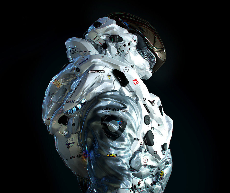 Michael Menzelincev - Марс-800. Будущий скафандр Роскосмоса (!)