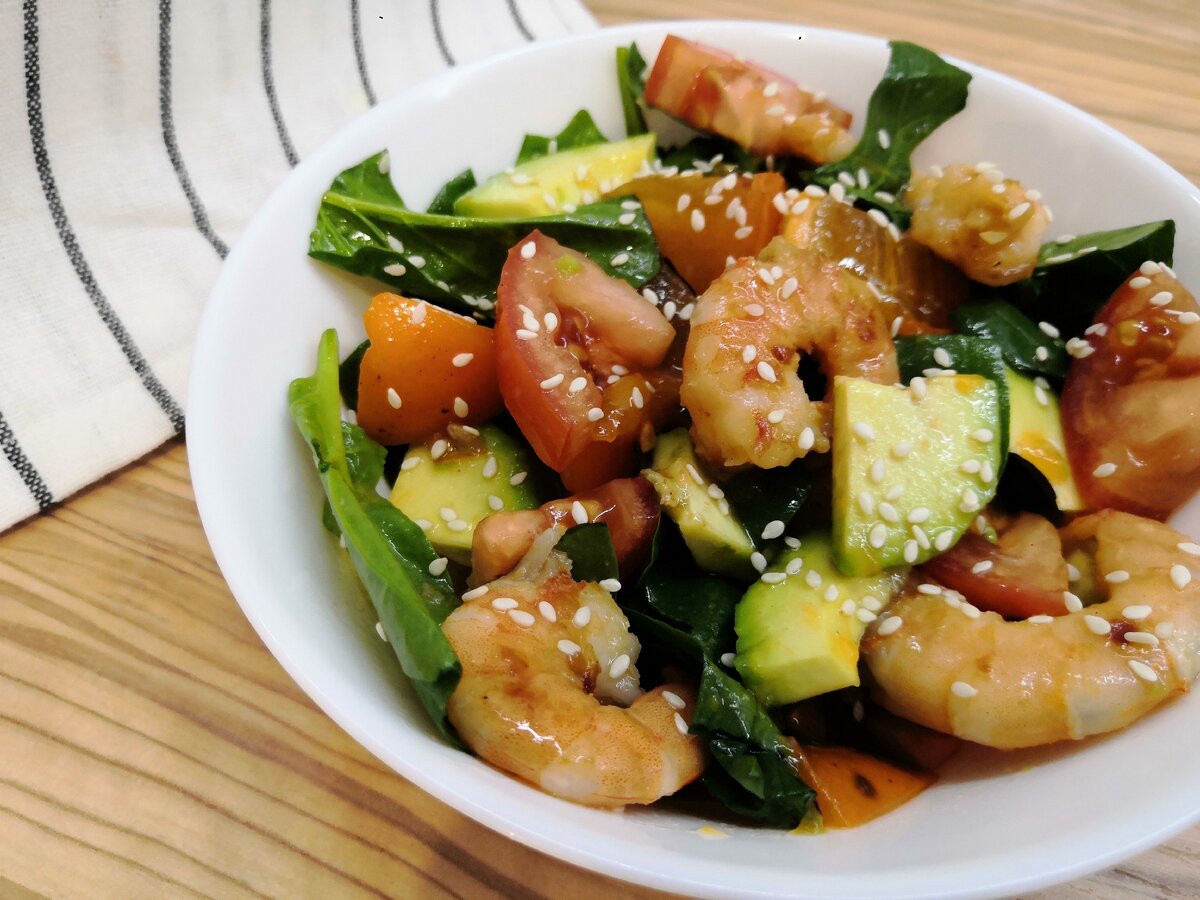 Салат в готовом виде