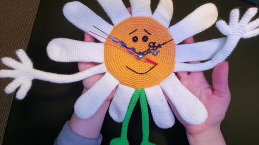 Вязание РОМАШКИ. Как вязать ромашку крючком - необычная ромашка - crochet daisies
