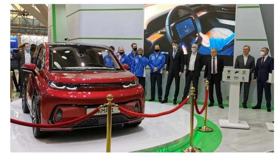 Прототип электрокара "КАМА-1"